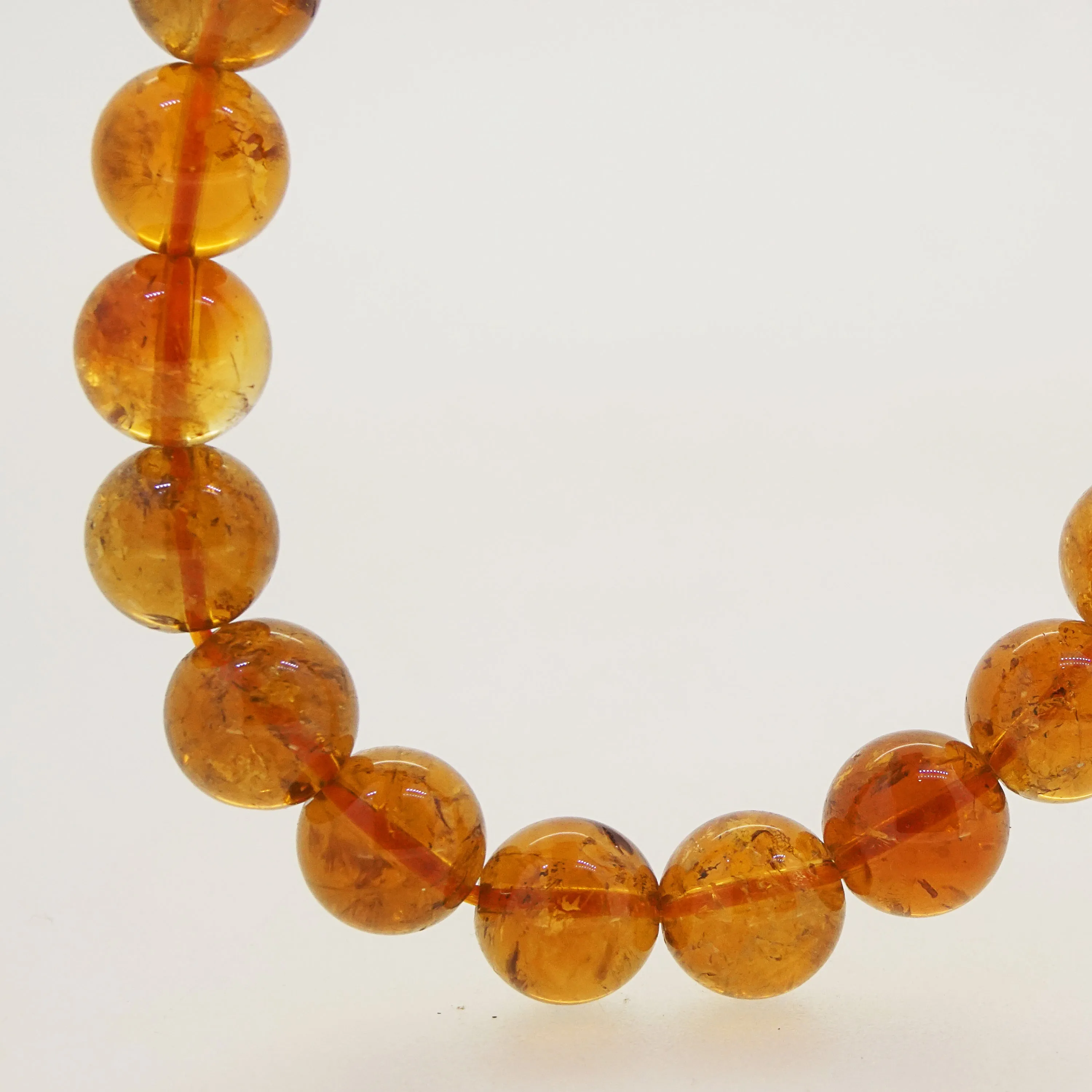 A-Grade Namibian Citrine 9mm