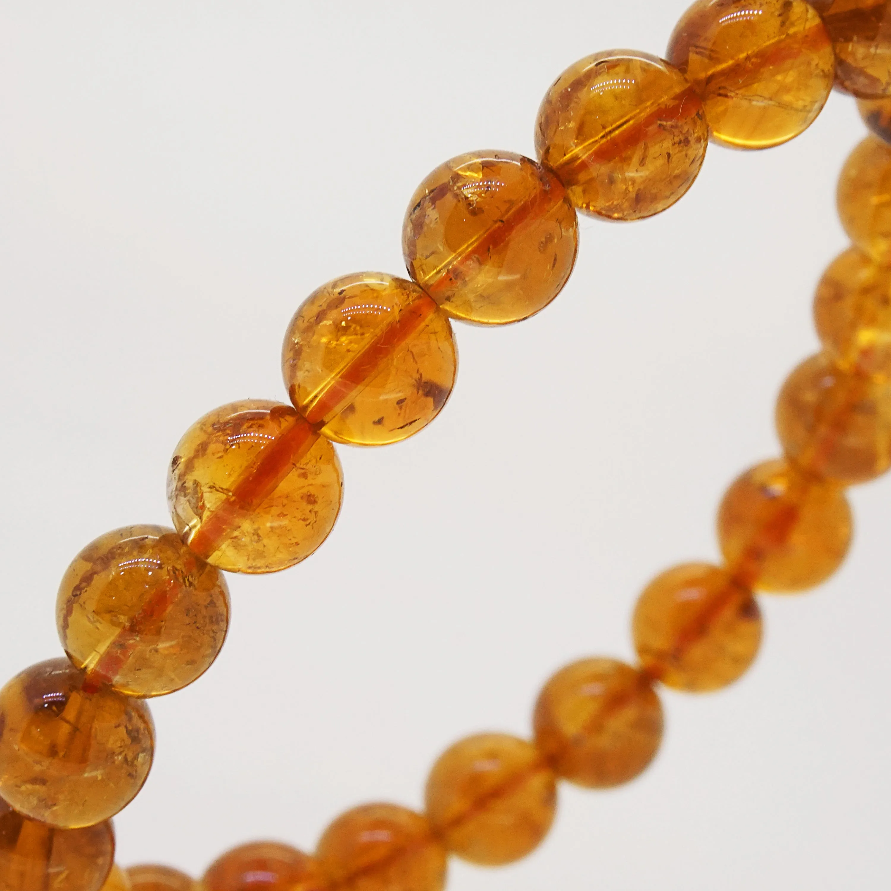 A-Grade Namibian Citrine 9mm