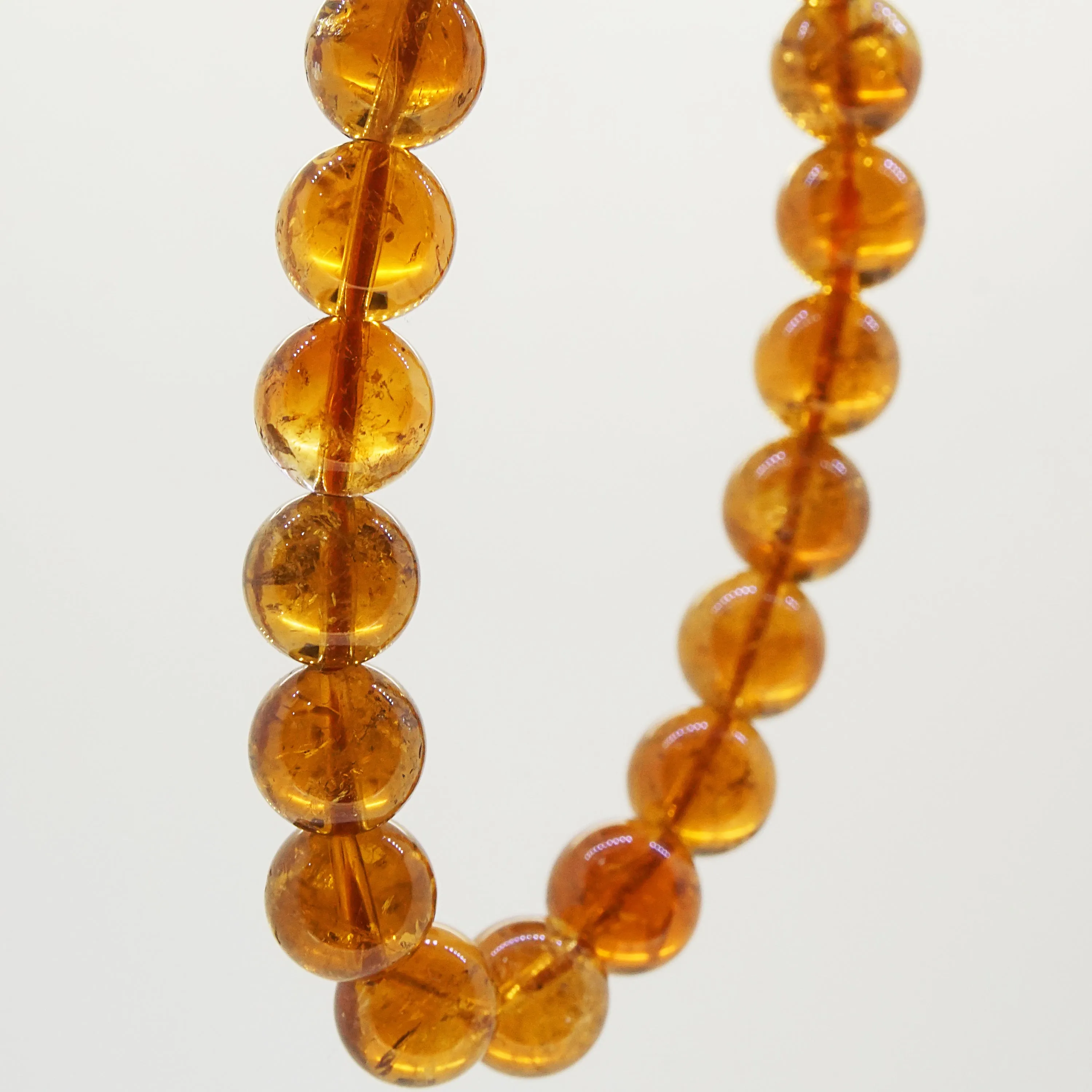 A-Grade Namibian Citrine 9mm
