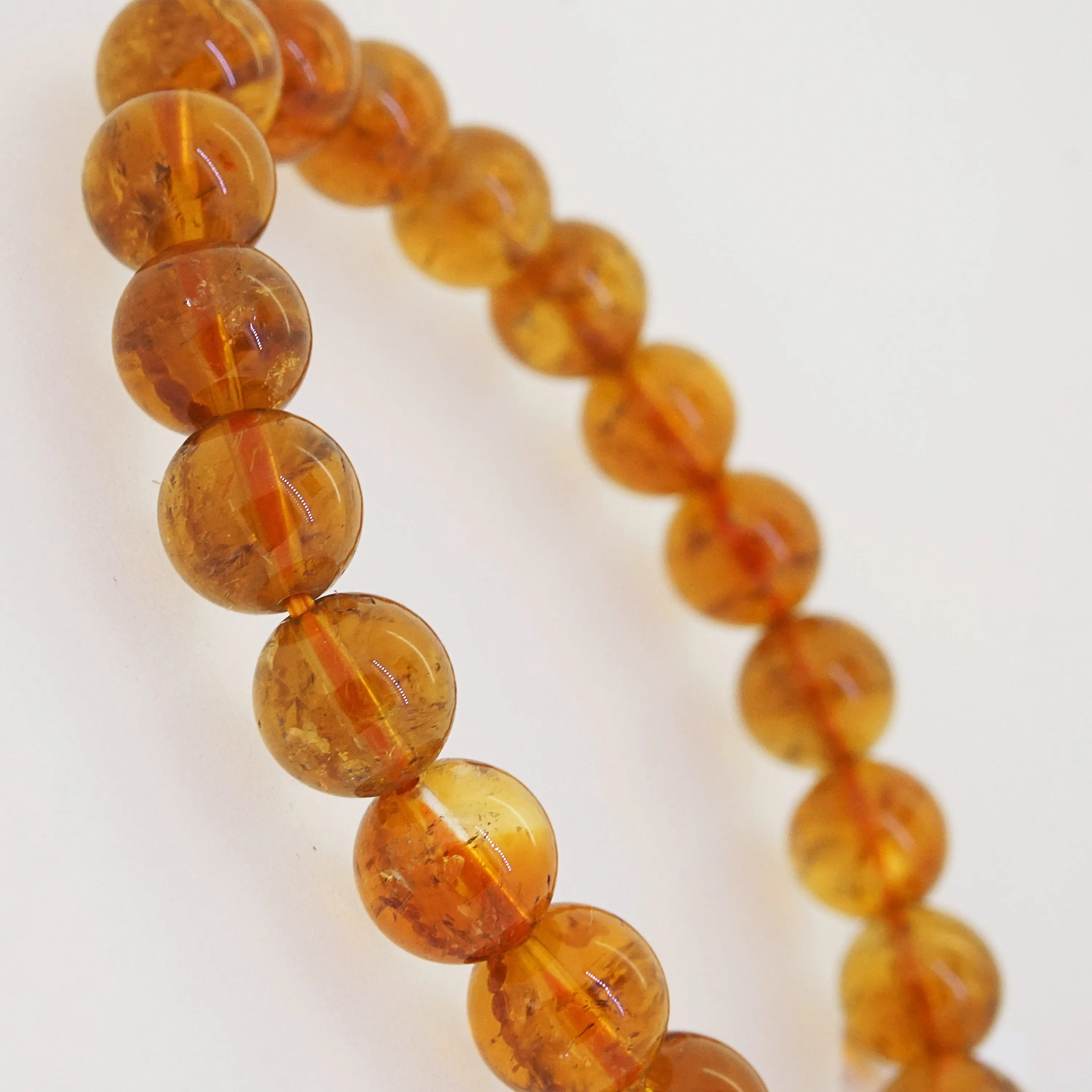 A-Grade Namibian Citrine 9mm