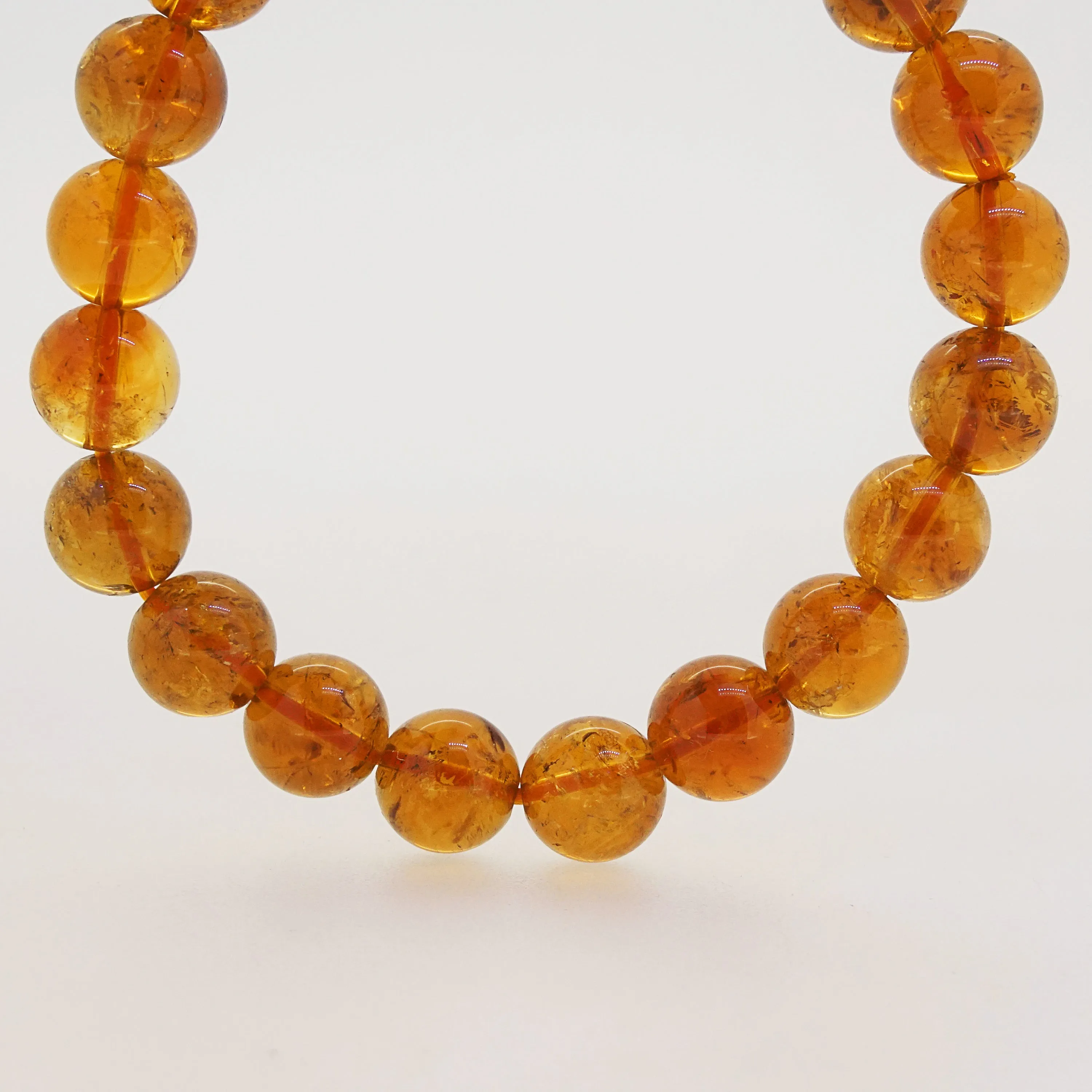 A-Grade Namibian Citrine 9mm