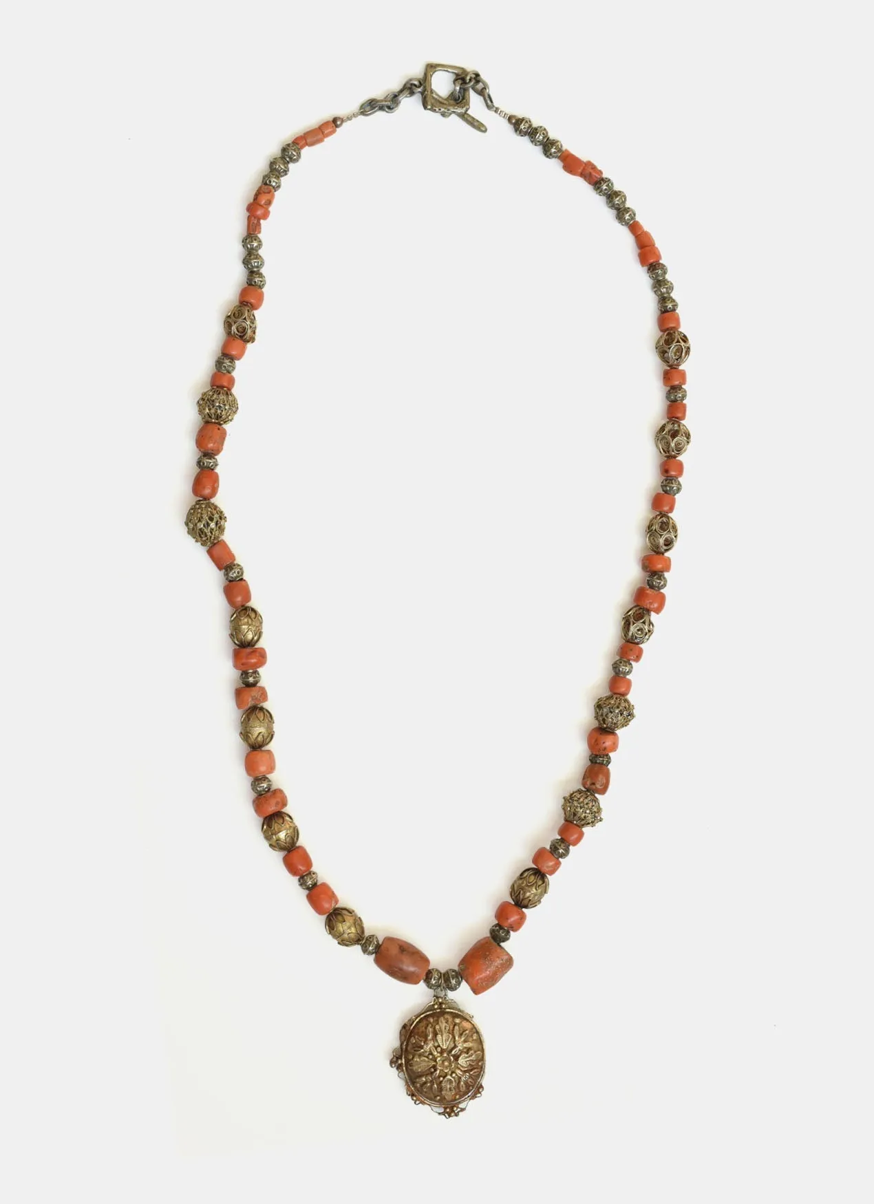 Antique Coral Necklace