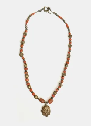Antique Coral Necklace
