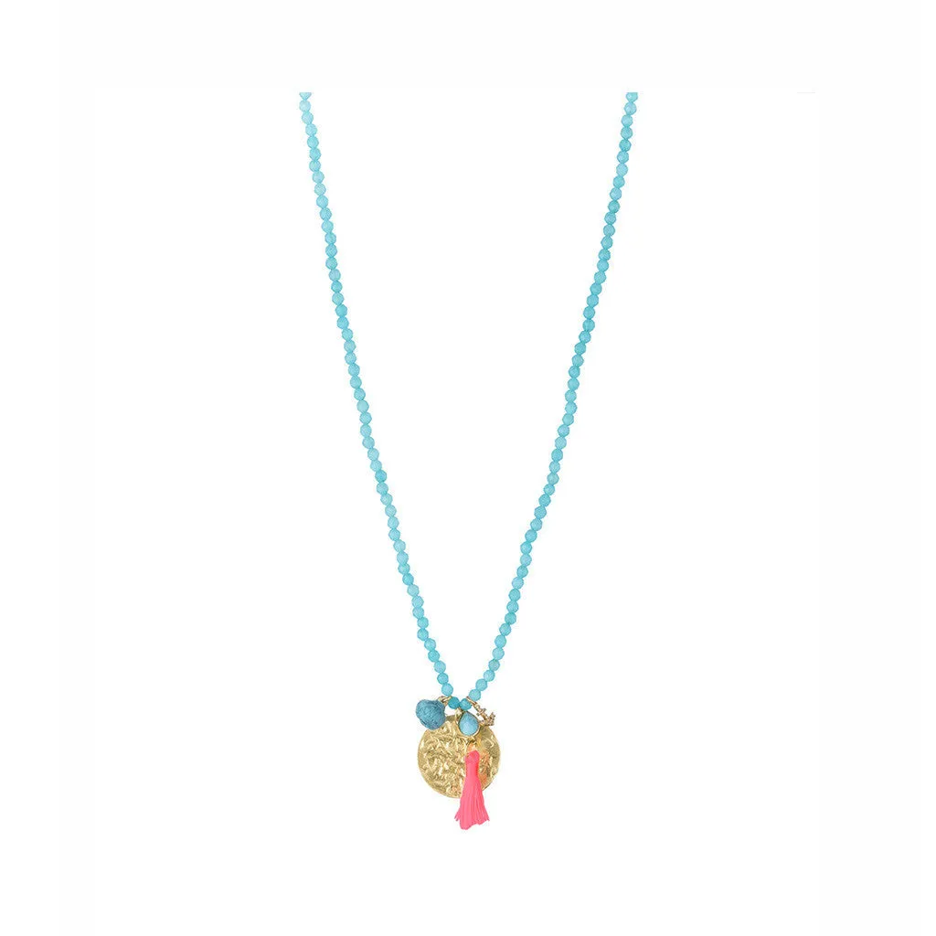Aqua Bethany Necklace