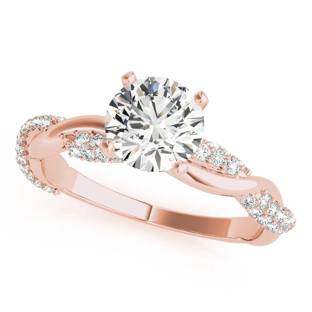 Aubrie Diamond Engagement Ring Setting