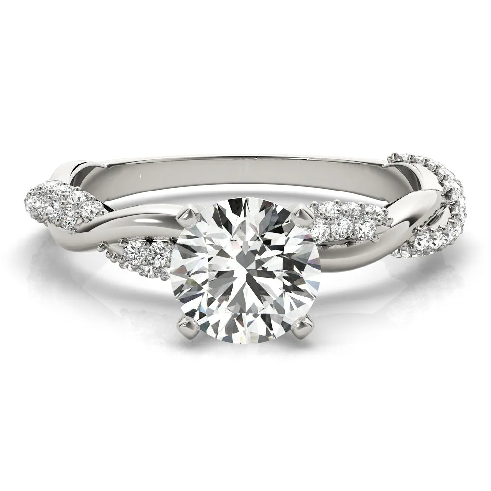 Aubrie Diamond Engagement Ring Setting