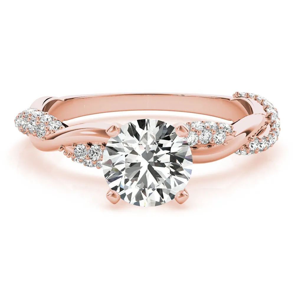 Aubrie Diamond Engagement Ring Setting