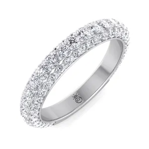 Azores - Matching Pave Wedding Band (0.79 CT)
