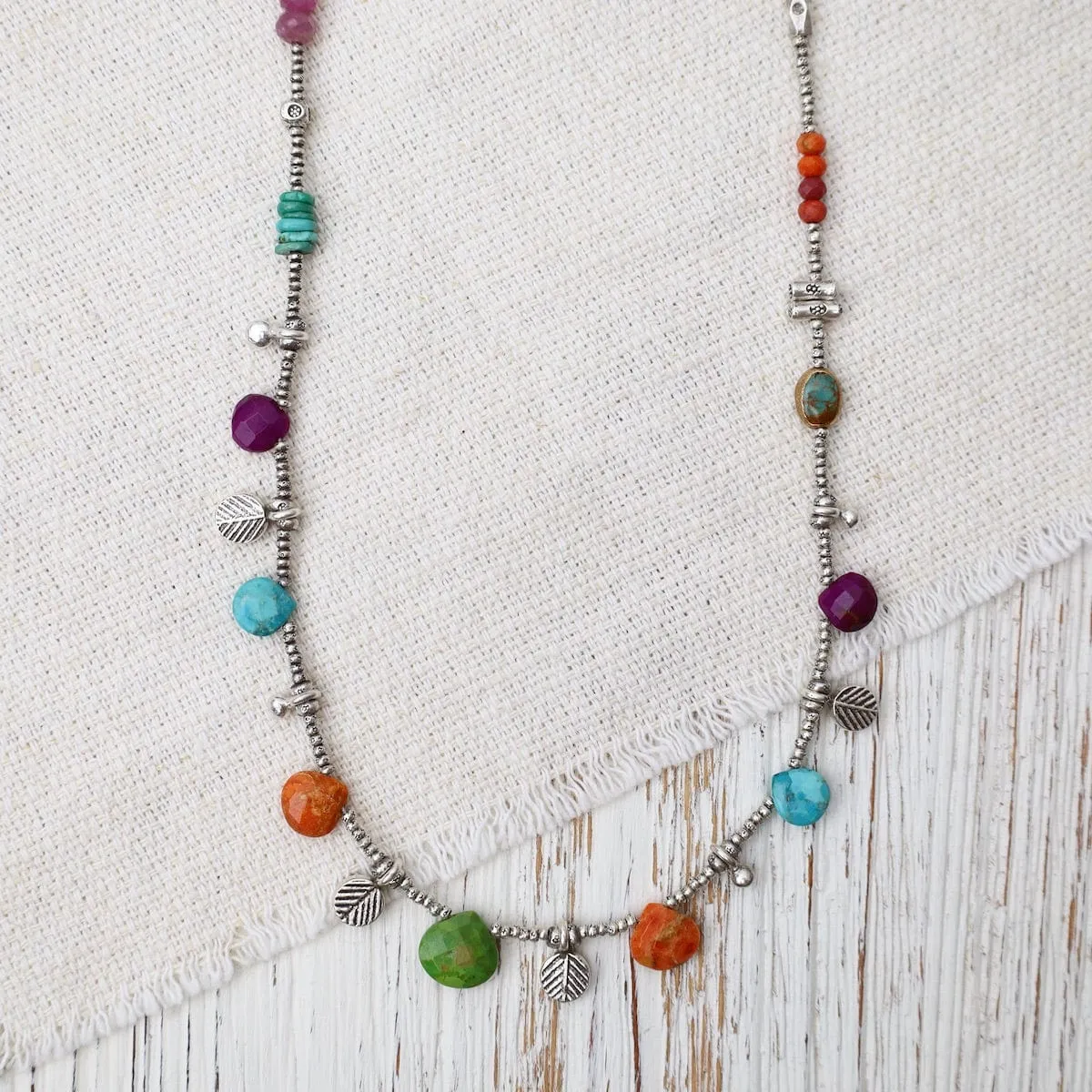 Briolette Beaded Necklace