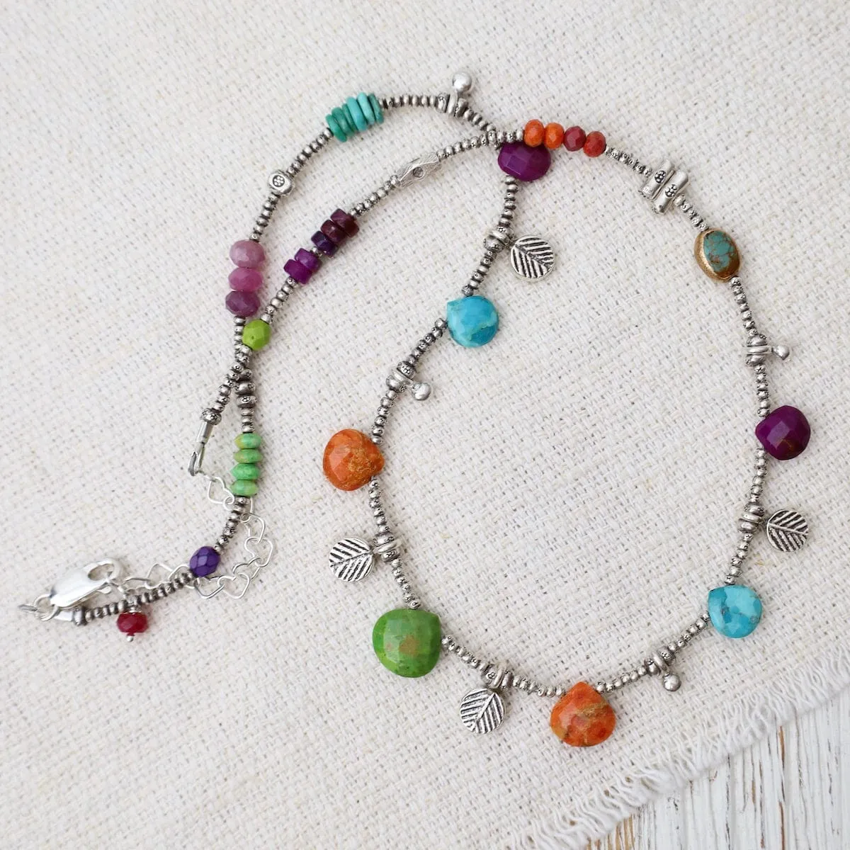 Briolette Beaded Necklace