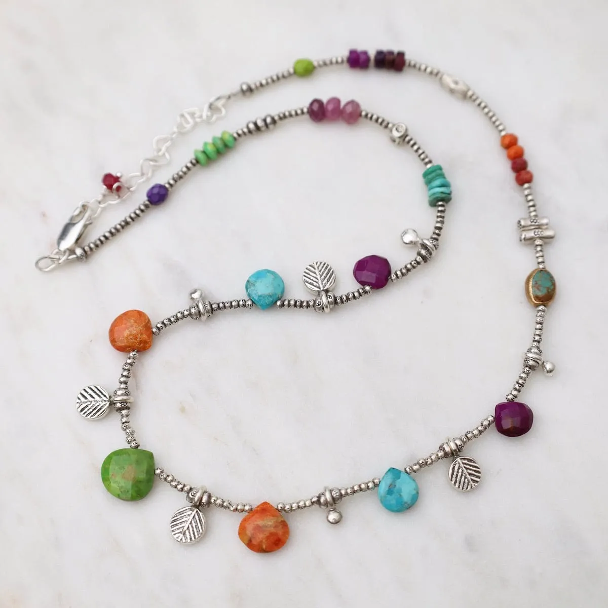 Briolette Beaded Necklace