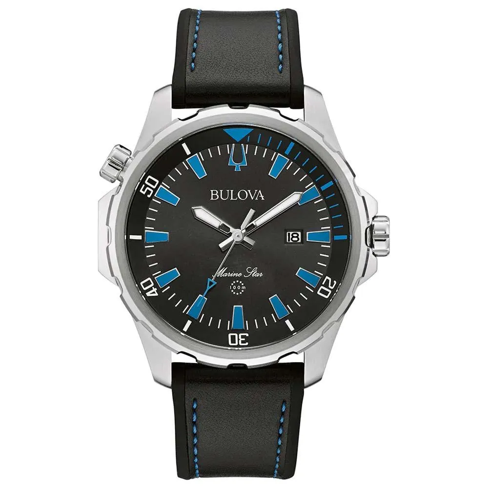 Bulova Marine Star 43mm Watch 96B337