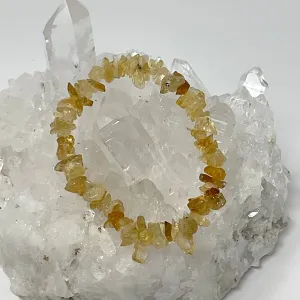 Citrine Chip Bracelet
