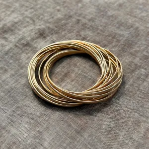 'Cloteil' multi-band metal bracelet