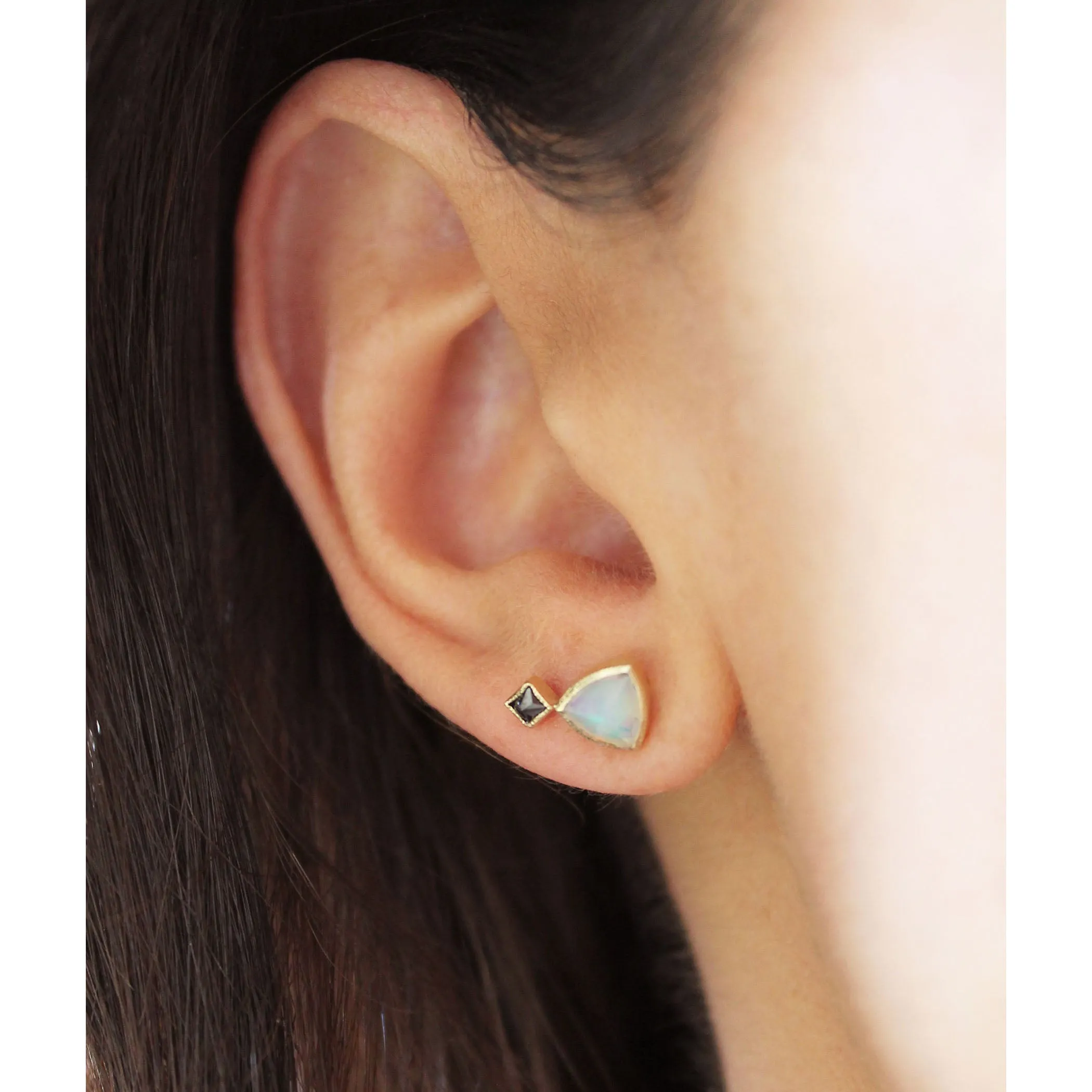DAHLIA OPAL STUDS