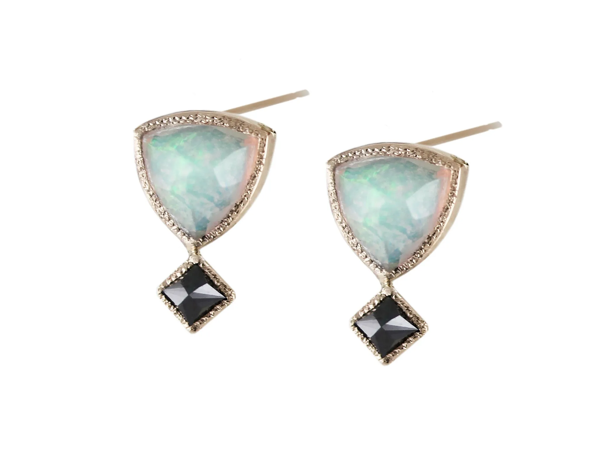 DAHLIA OPAL STUDS