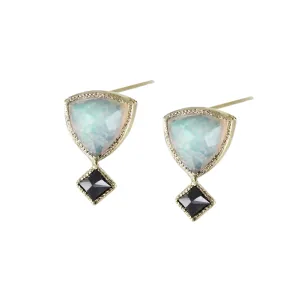 DAHLIA OPAL STUDS