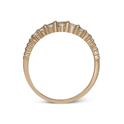 Fashion Ring In 18k Gold With Diamonds