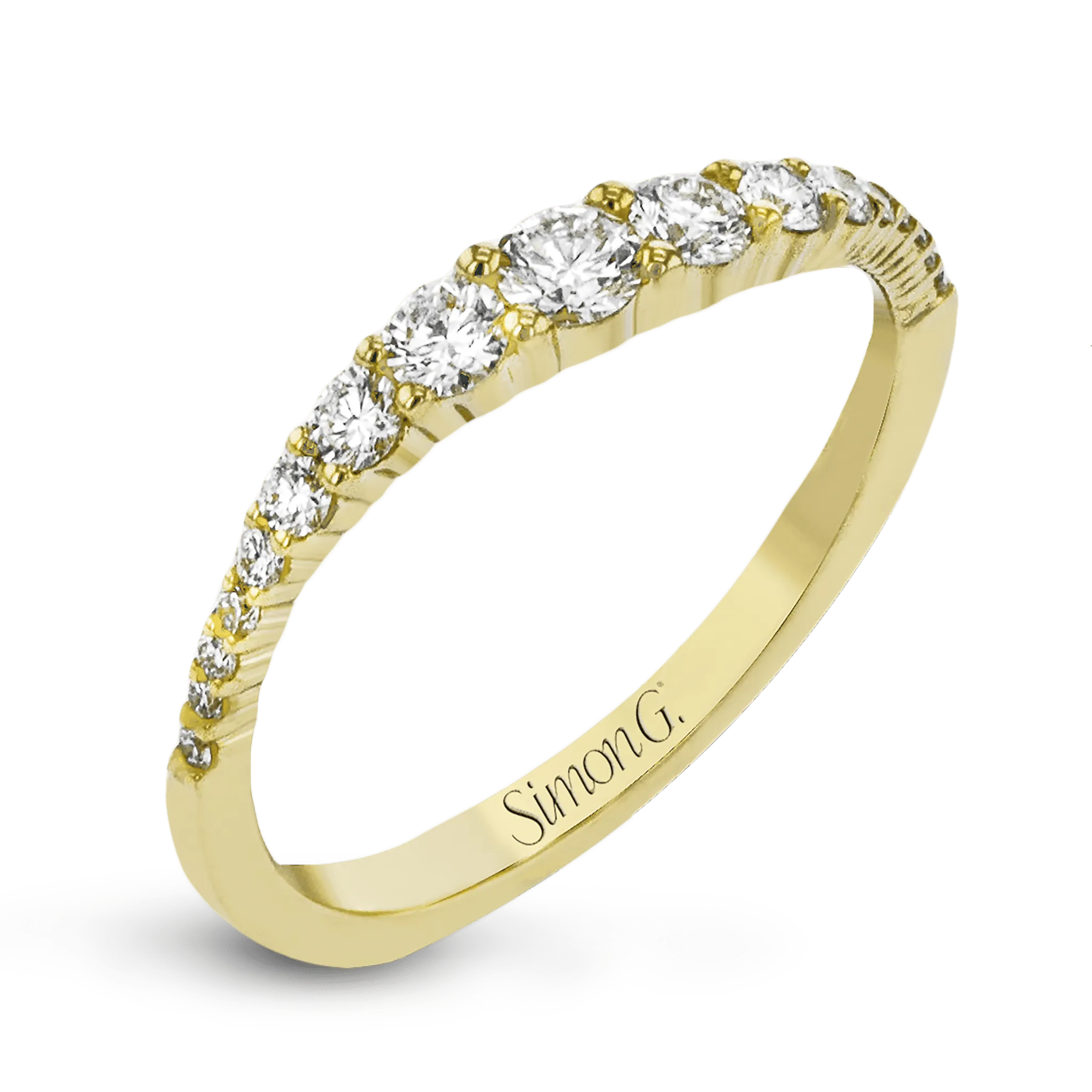 Fashion Ring In 18k Gold With Diamonds