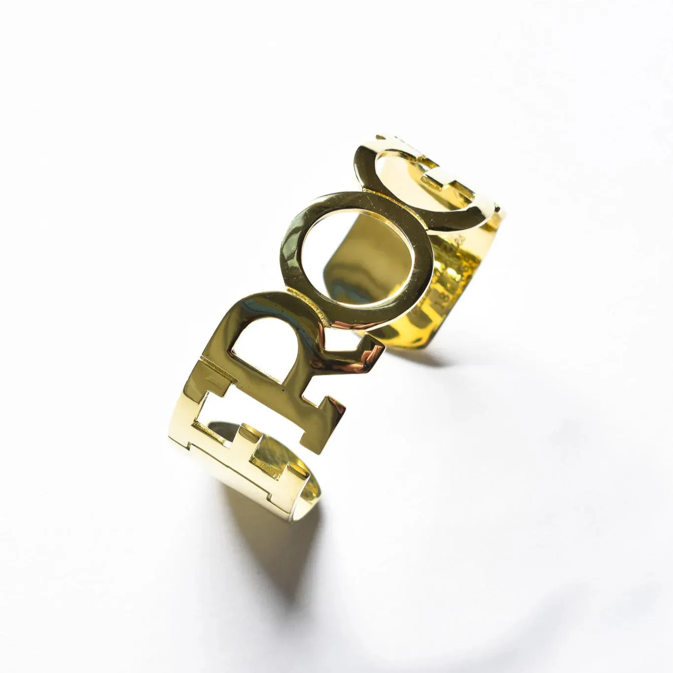 Gold Gameday Cuff Bracelets