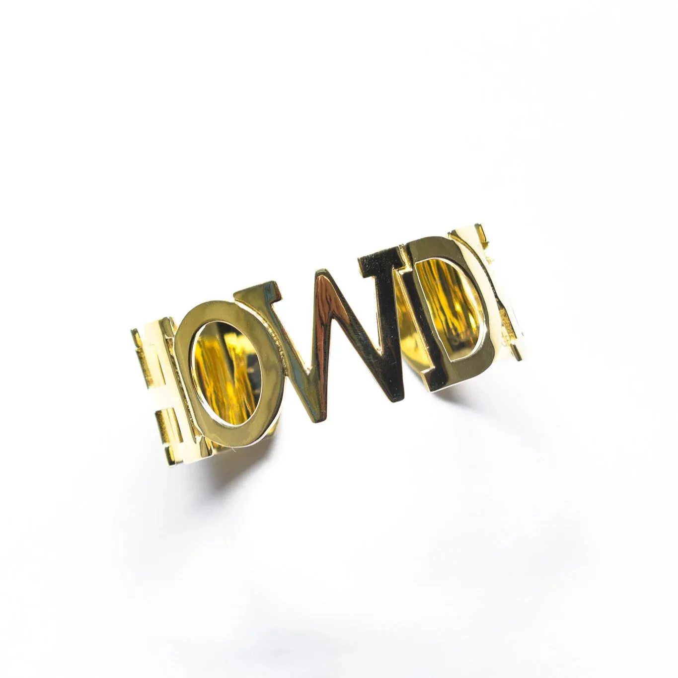 Gold Gameday Cuff Bracelets