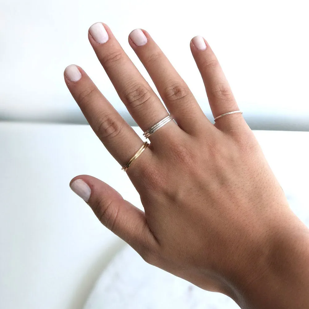 Gold Stacking Ring