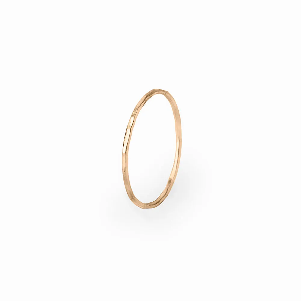 Gold Stacking Ring