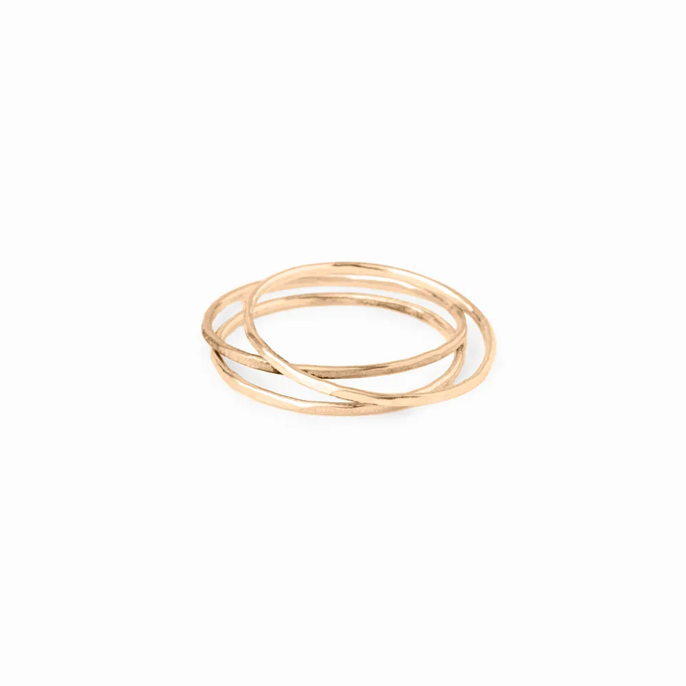 Gold Stacking Ring