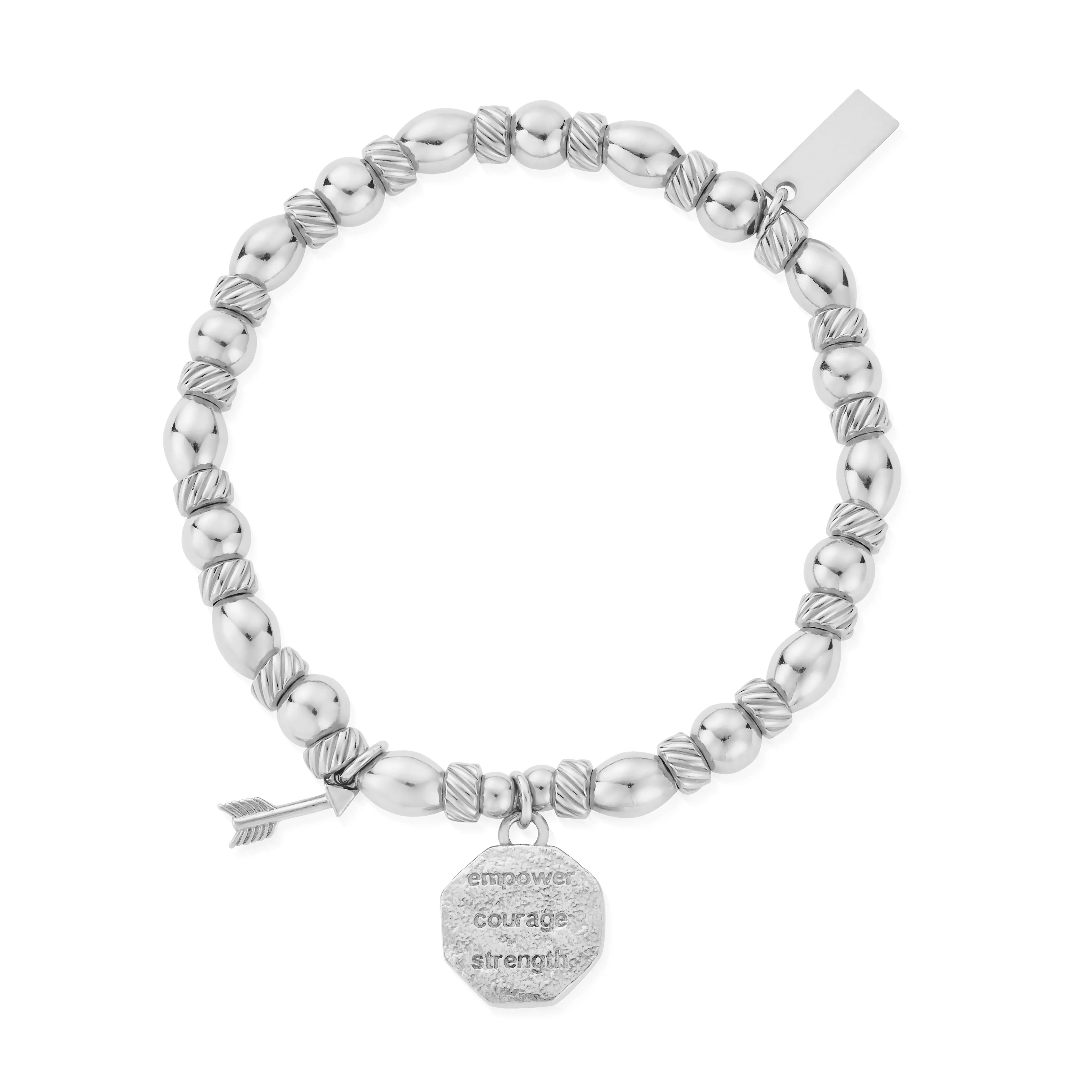 Graceful Arrow Bracelet - Silver - SBTH34763002
