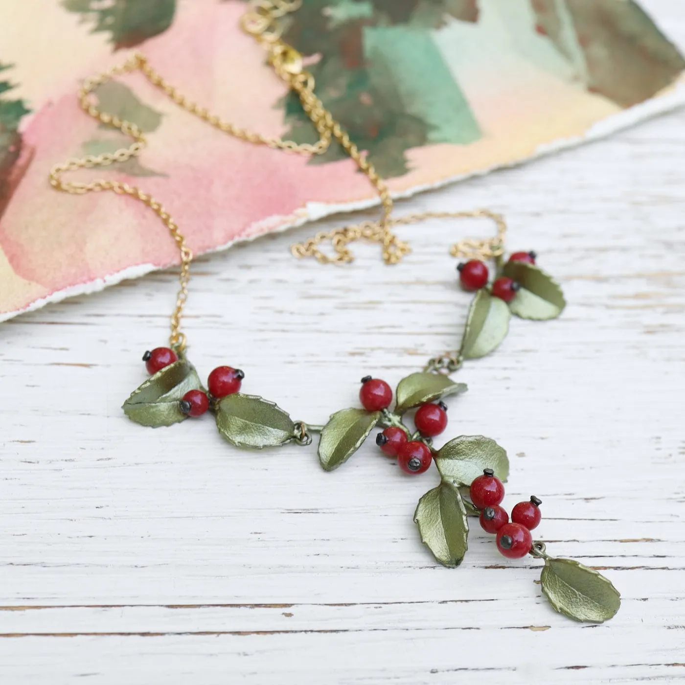 Holly Necklace