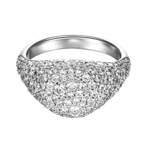 Iced Seal Signet Ring