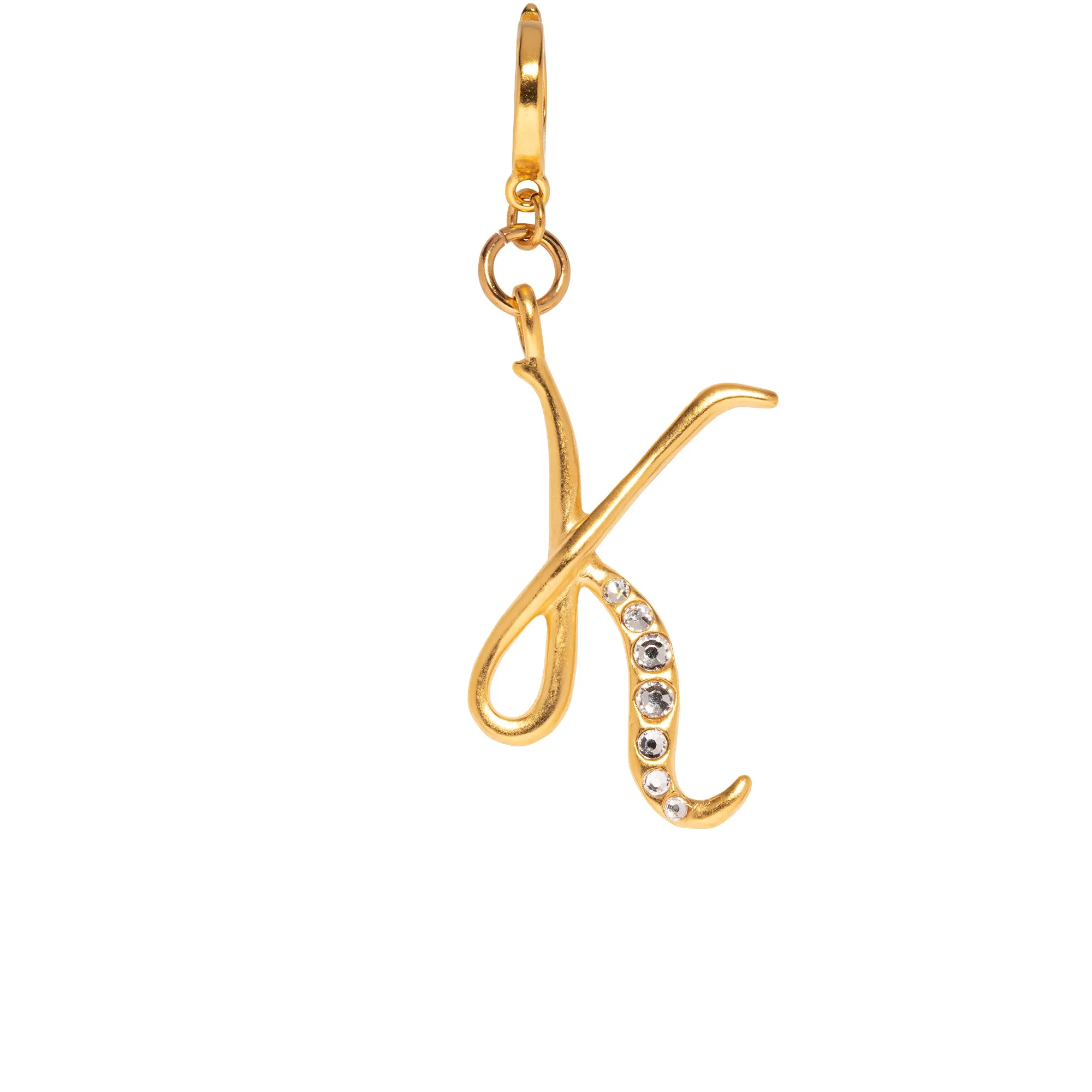 Jade Initial Clip-On Charm