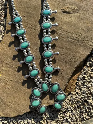 Jade Squash Blossom Set