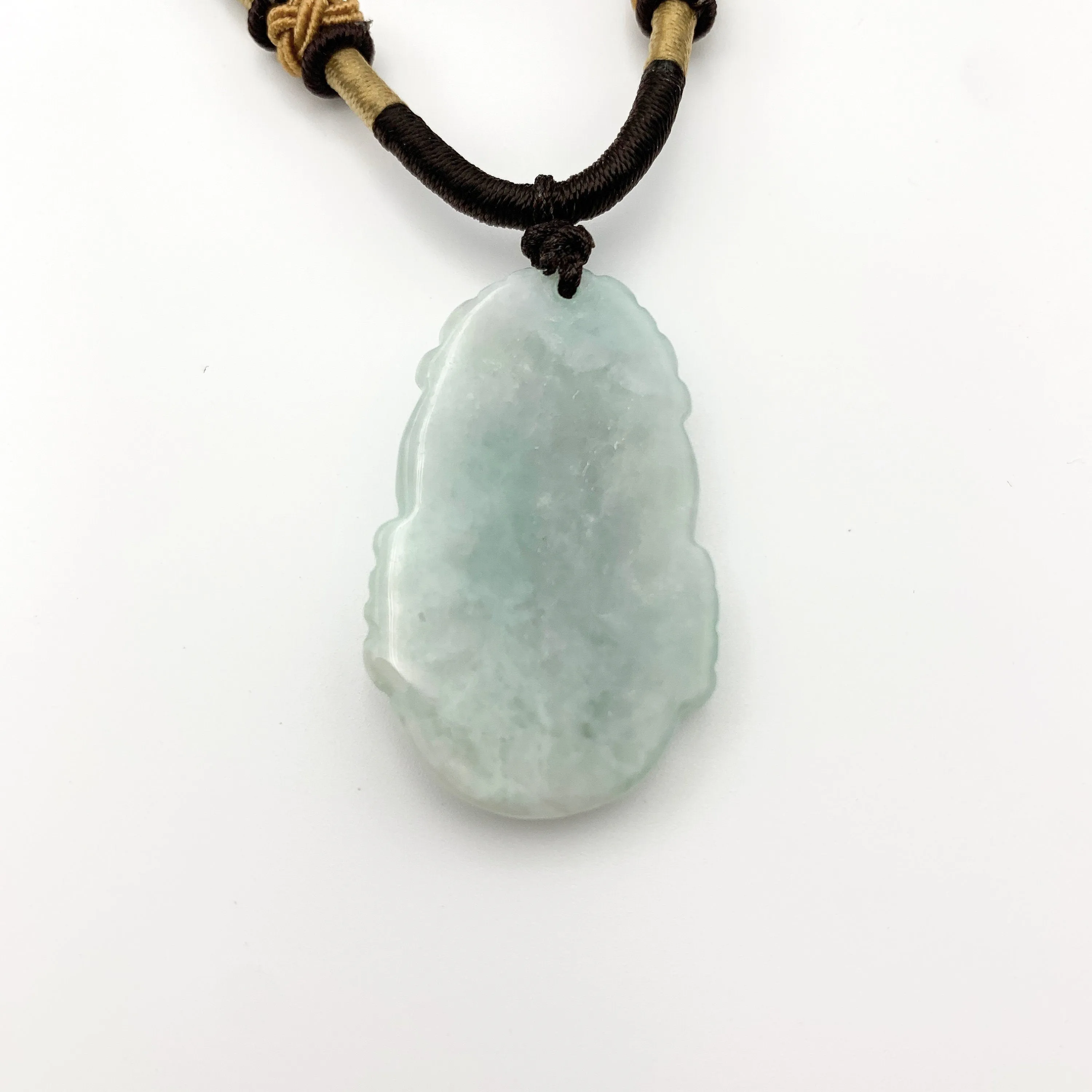 Jadeite Jade Dragon Chinese Zodiac Carved Pendant Necklace, YW-0110-1646517413