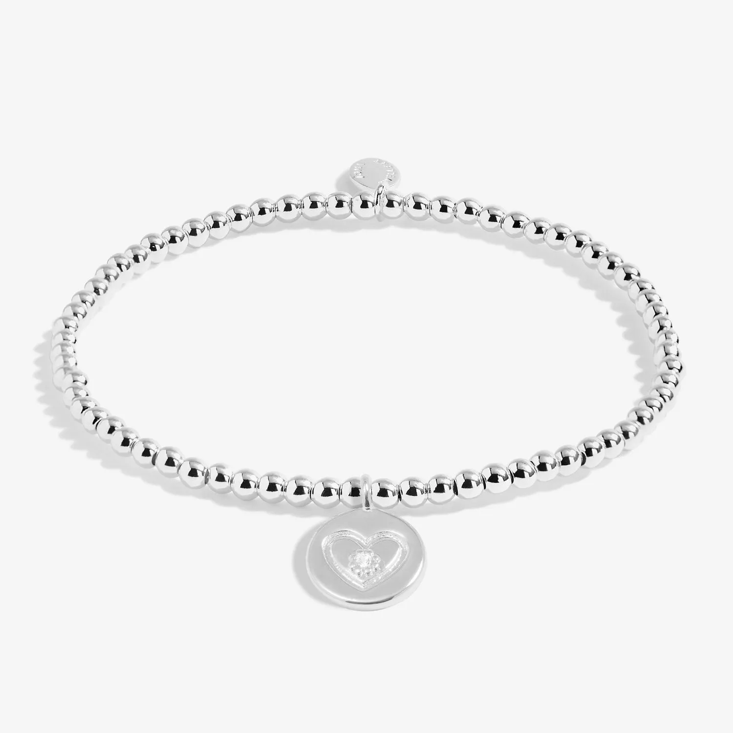 Joma Jewellery Silver Plated Christmas Cracker 'With Love' Bracelet