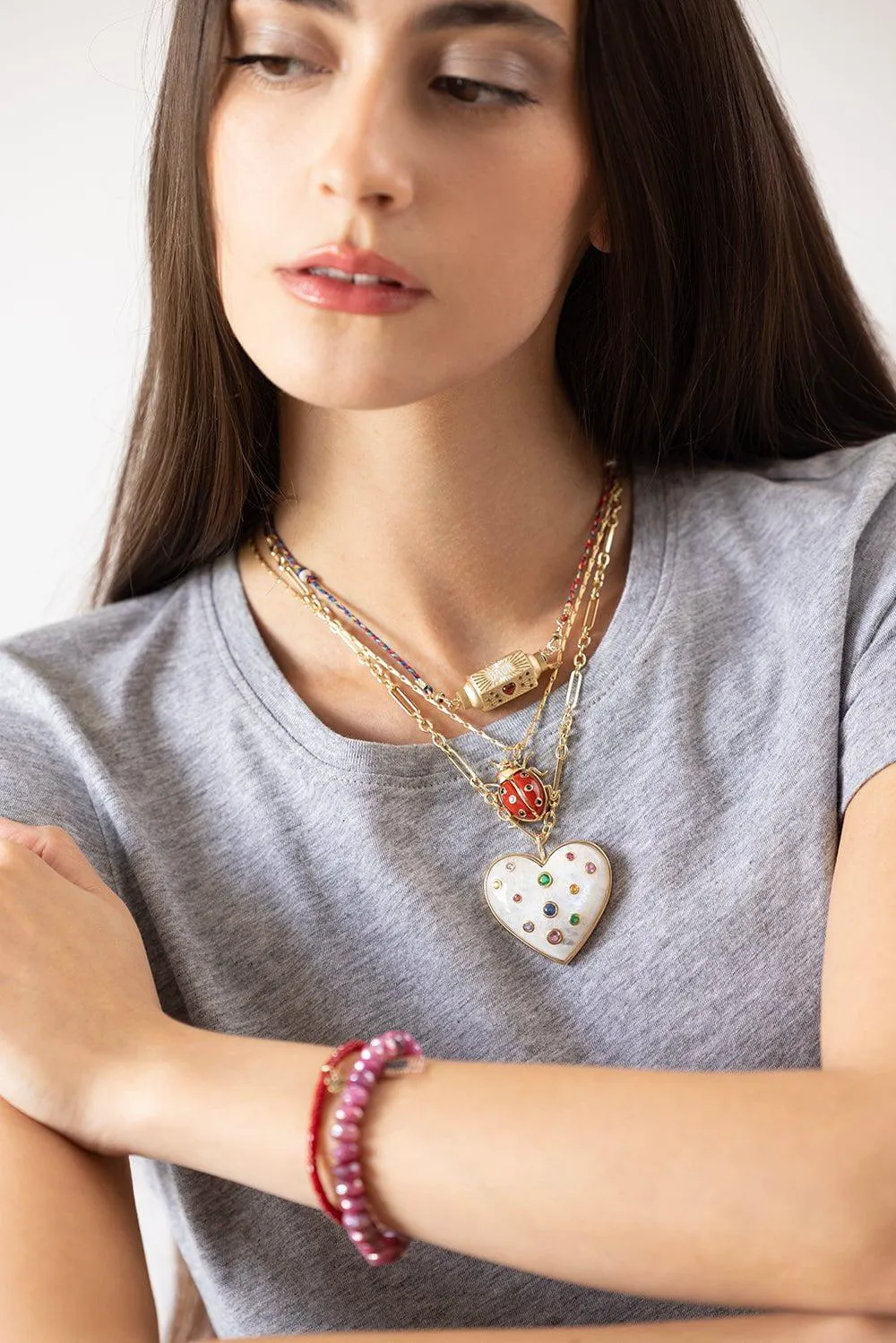 Ladybug Necklace