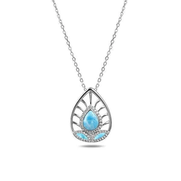 Larimar Shrine Pendant