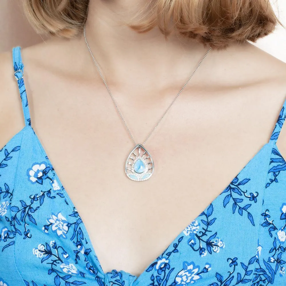 Larimar Shrine Pendant