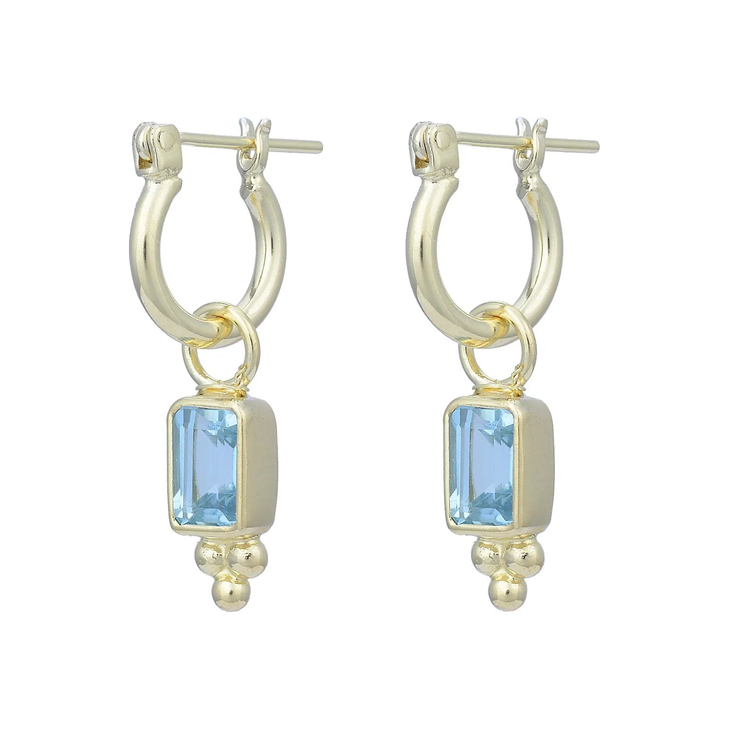 Lias Gold Vermeil Blue Topaz