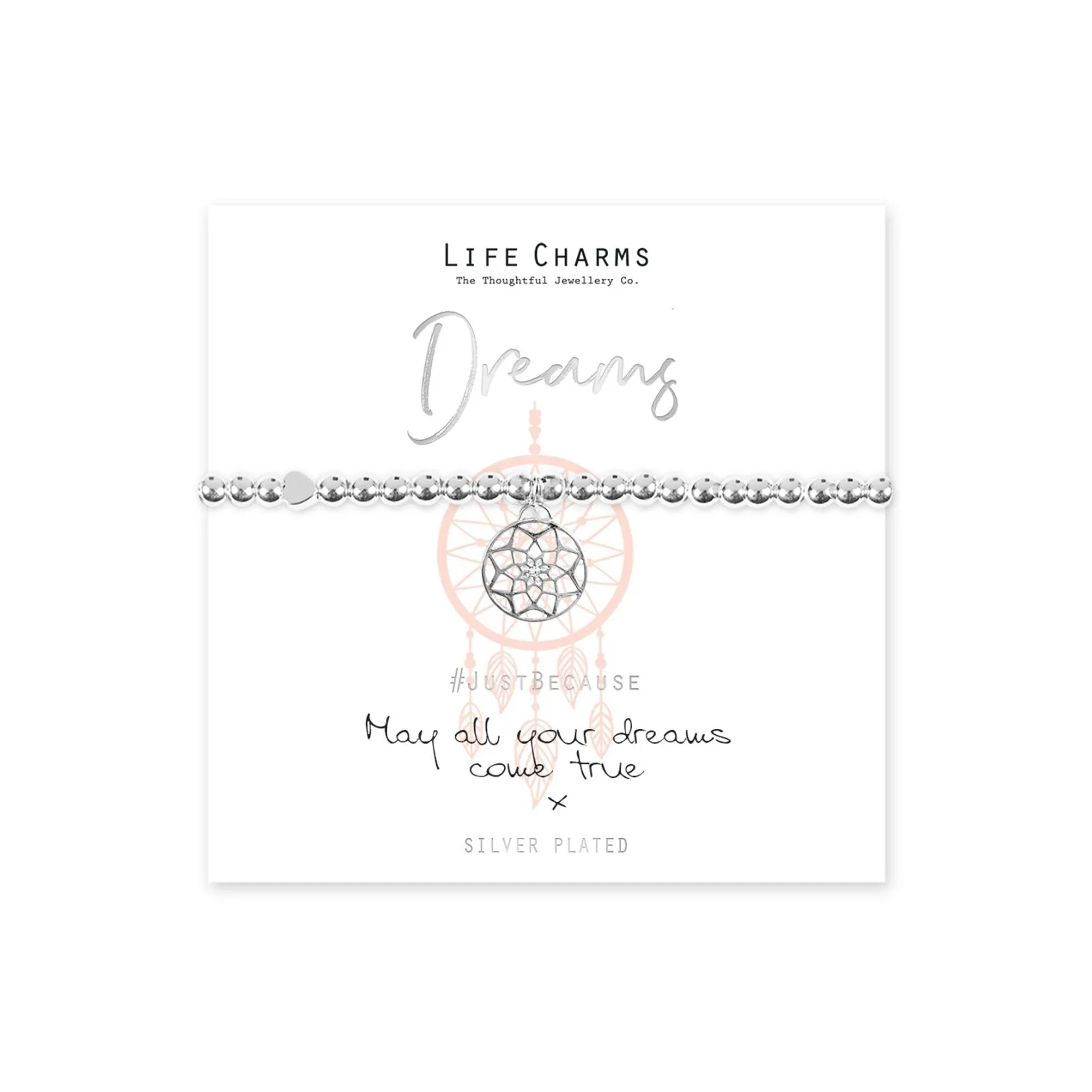 Life Charms "May all Your Dreams Come True" Bracelet