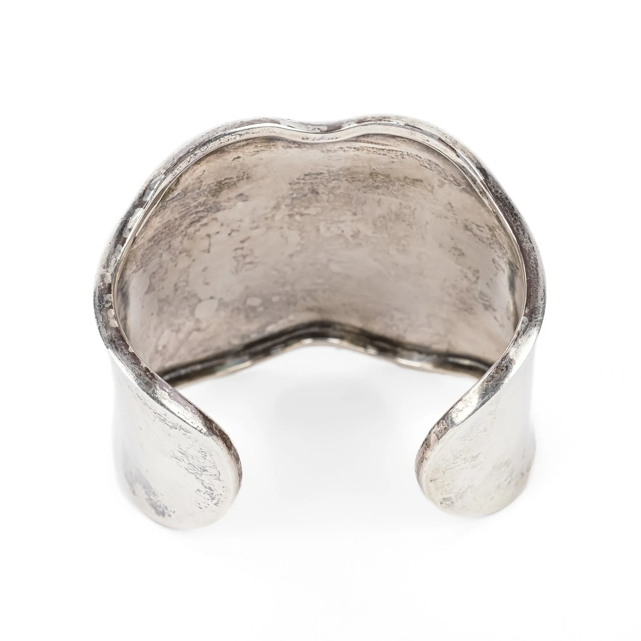 LOS BALLESTEROS Sterling Turquoise Cuff Bracelet