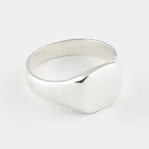 Luis Signet Ring in Silver
