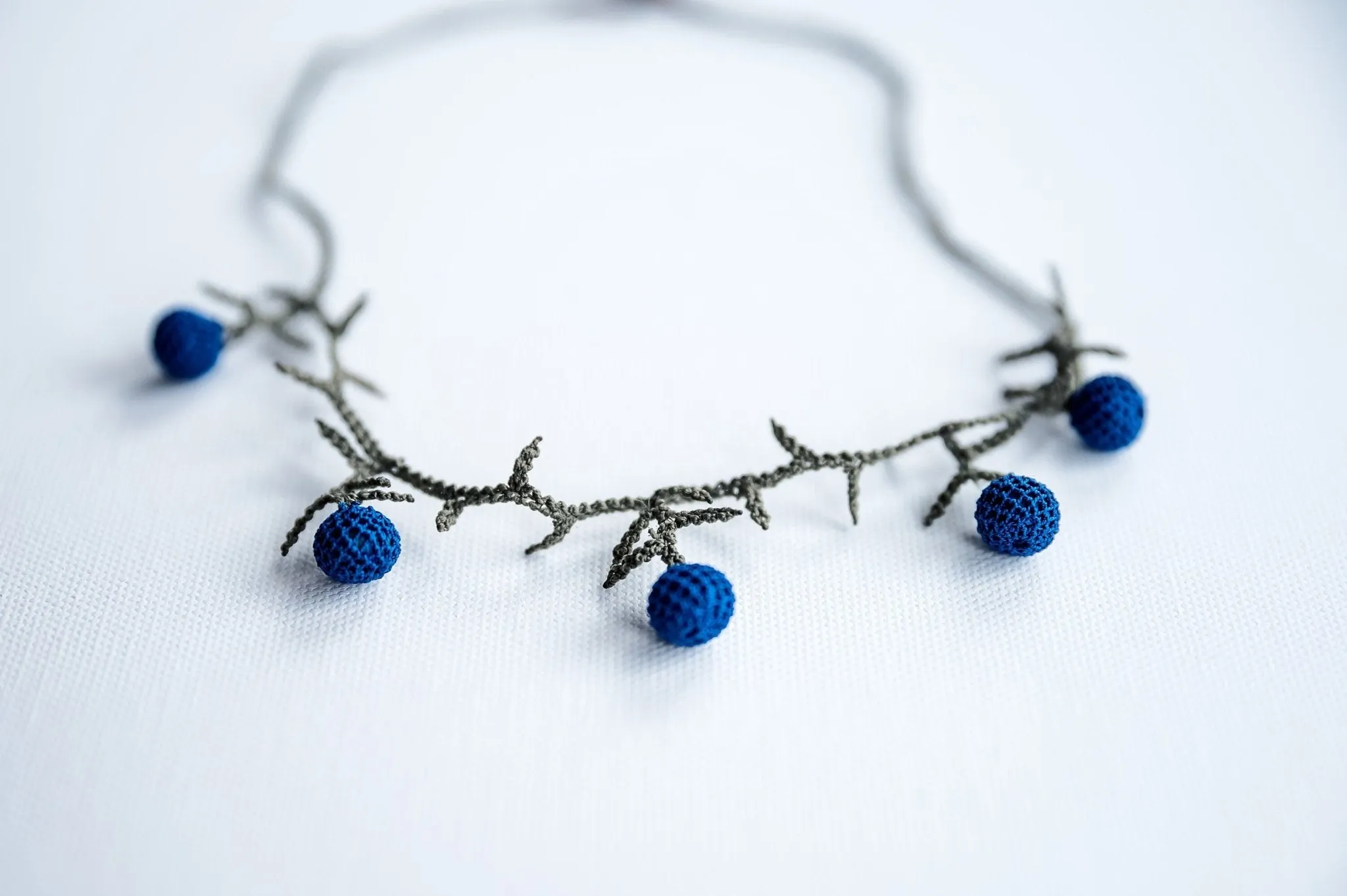 Minimal Crochet Necklace