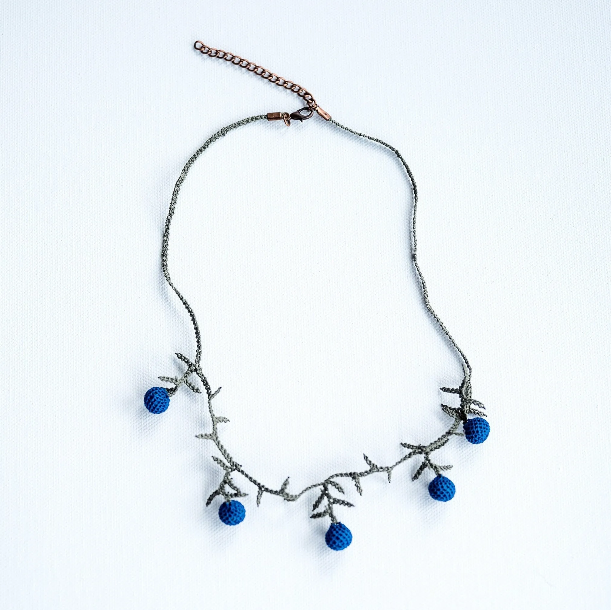 Minimal Crochet Necklace