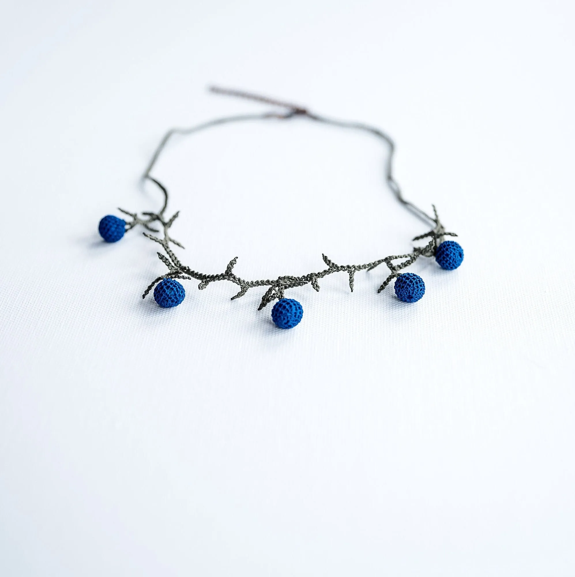 Minimal Crochet Necklace