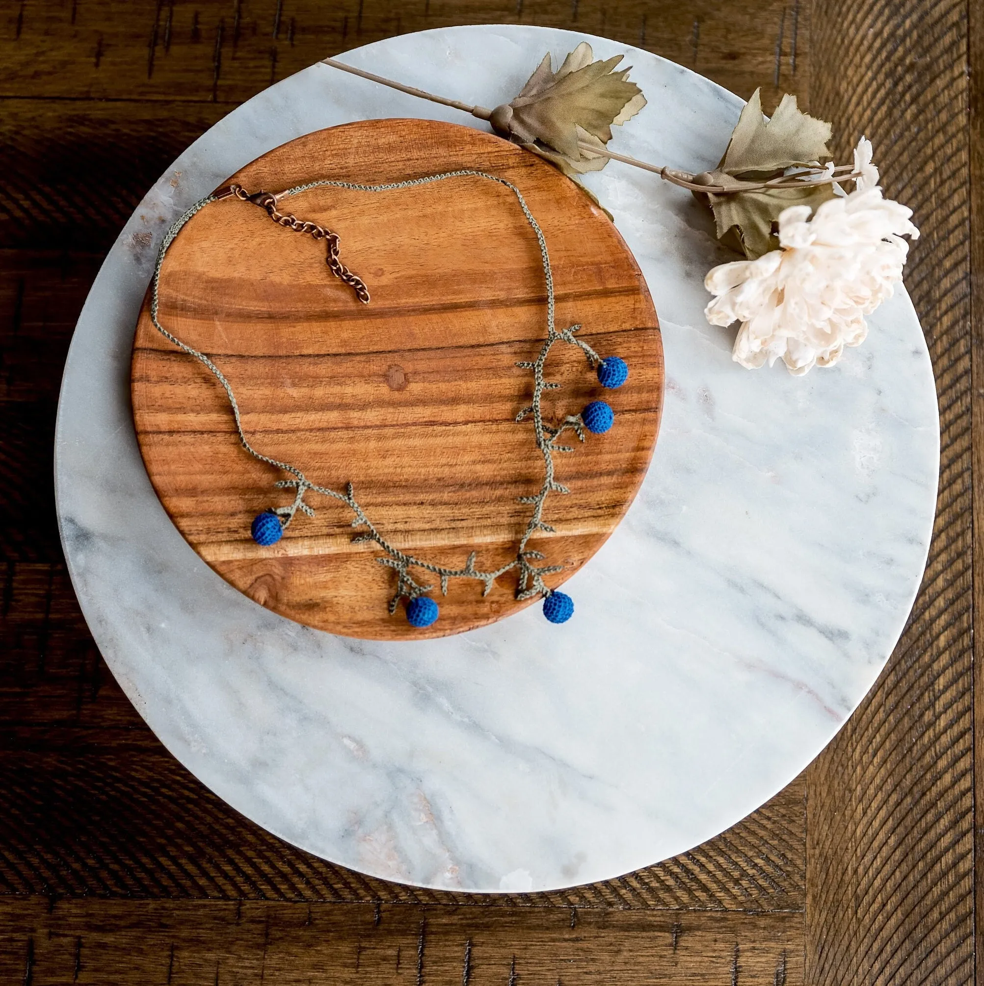 Minimal Crochet Necklace