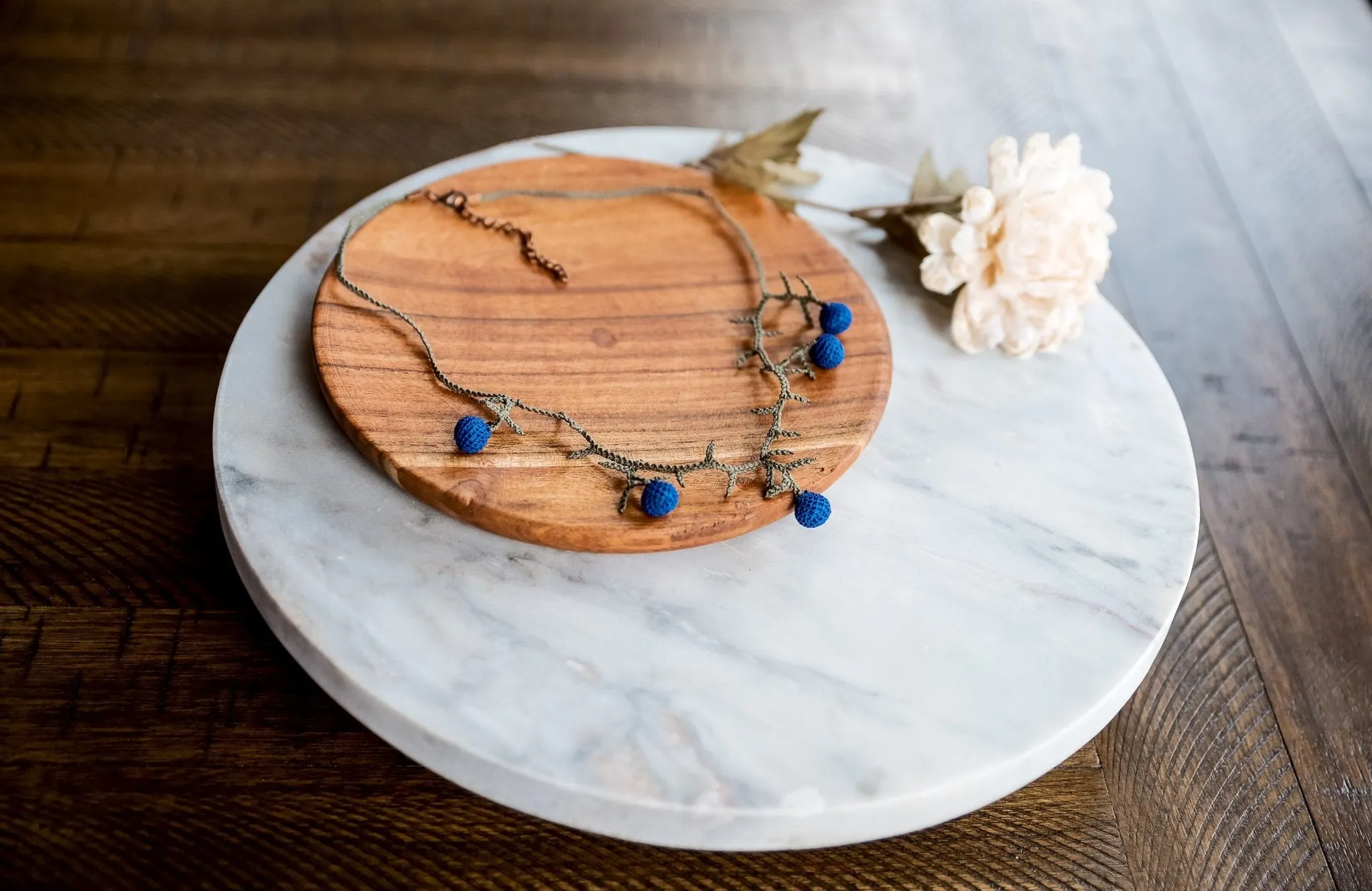 Minimal Crochet Necklace
