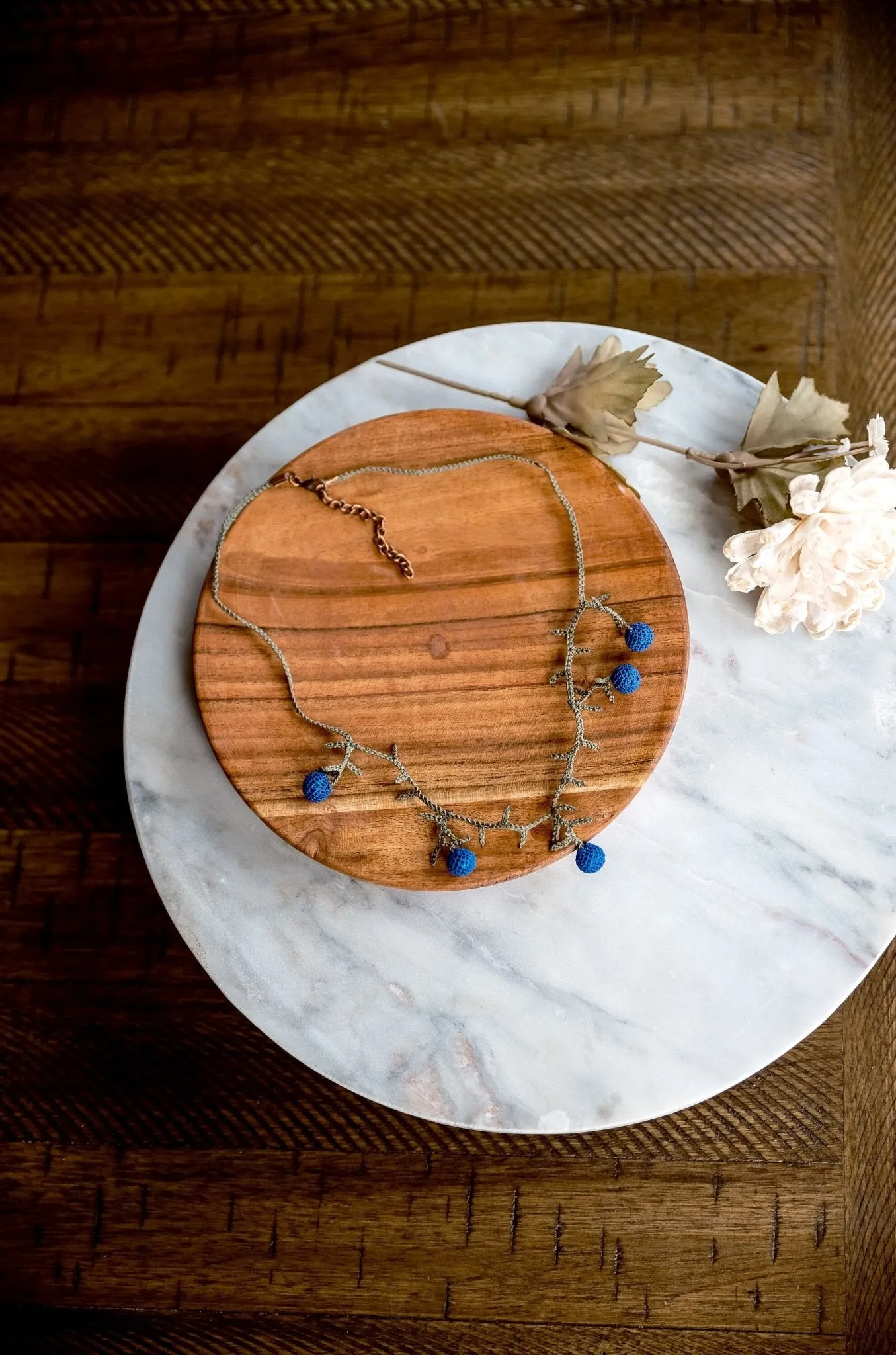 Minimal Crochet Necklace