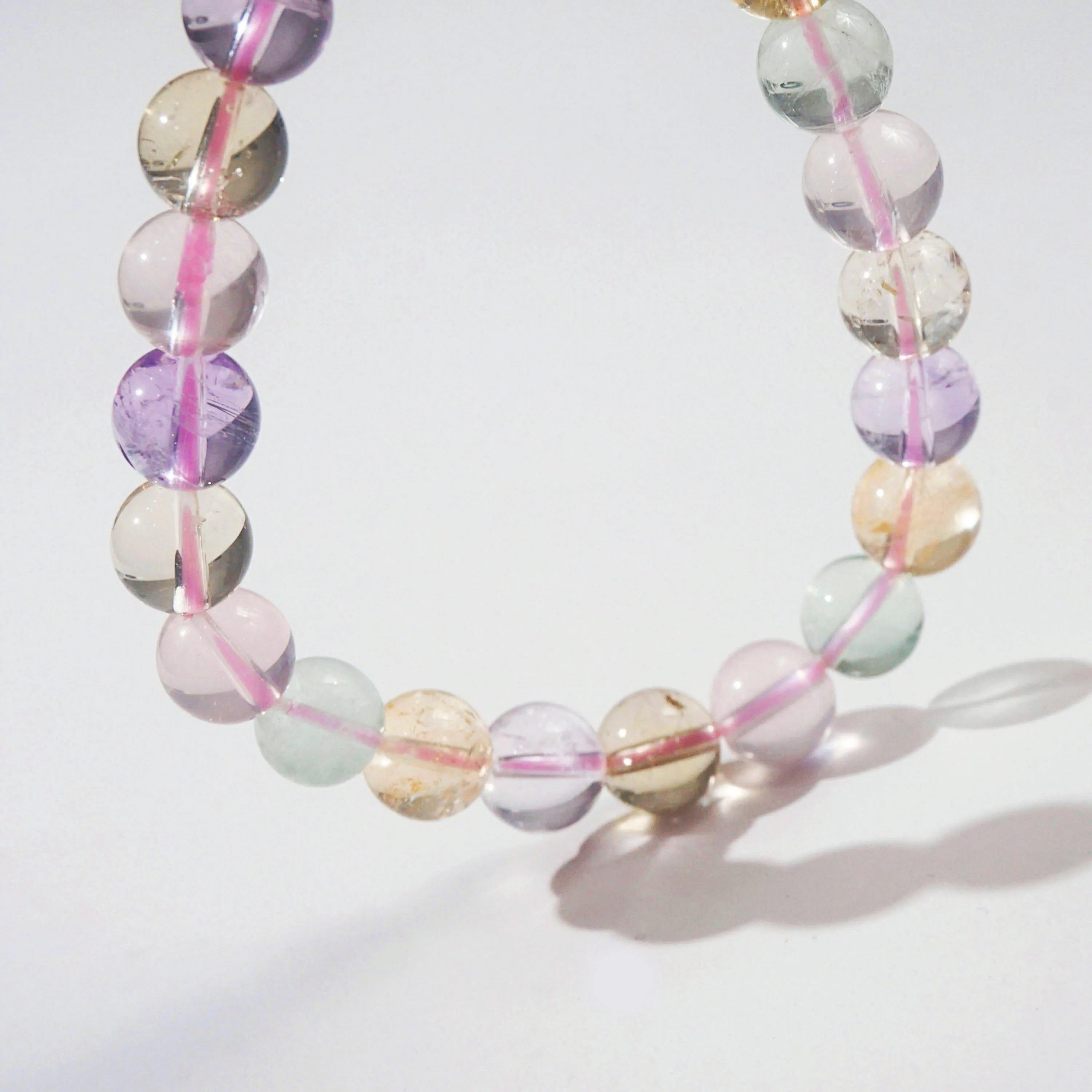 Mixed Gemstones Quartz 8mm