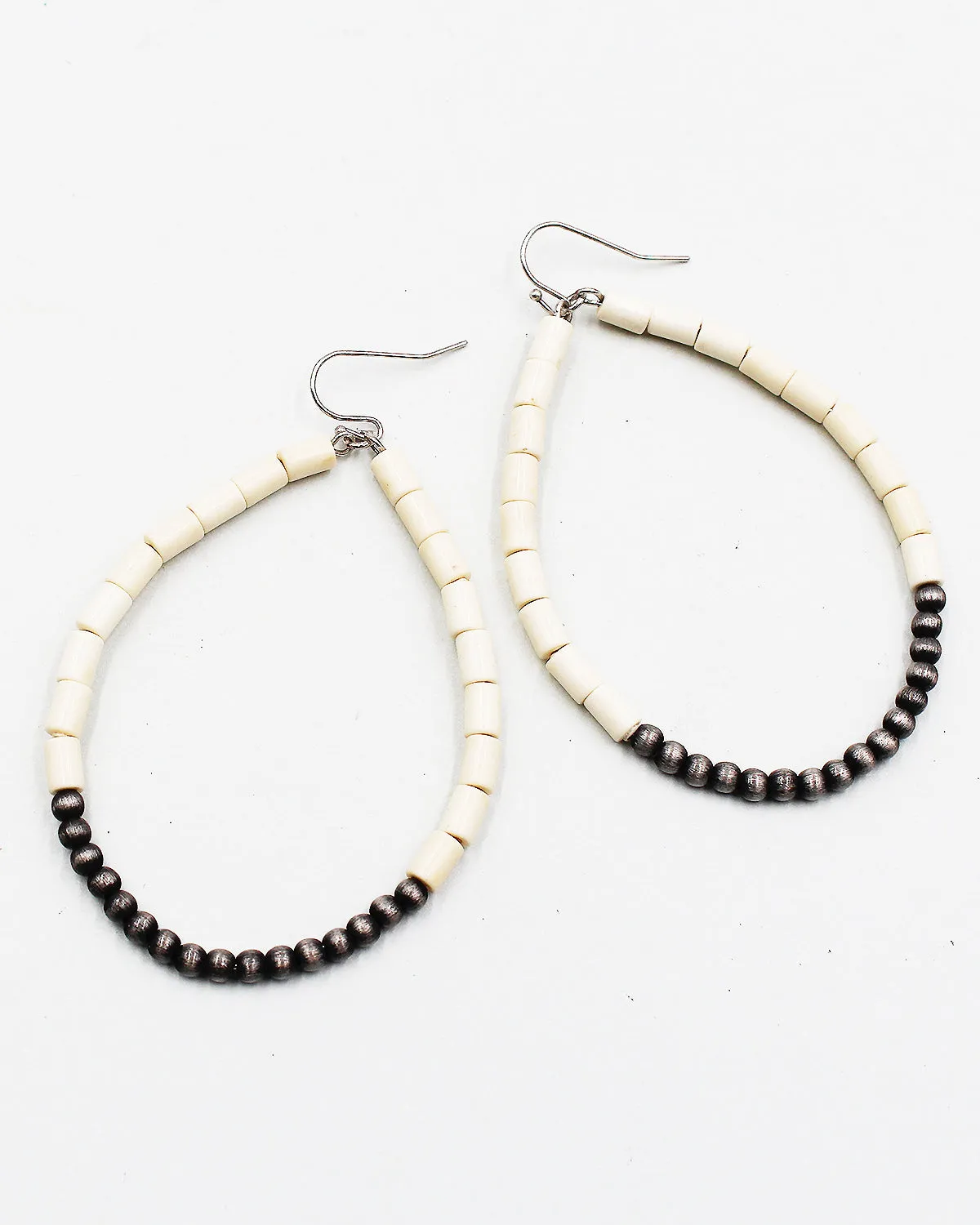 Navajo Pearl Beaded Earrings